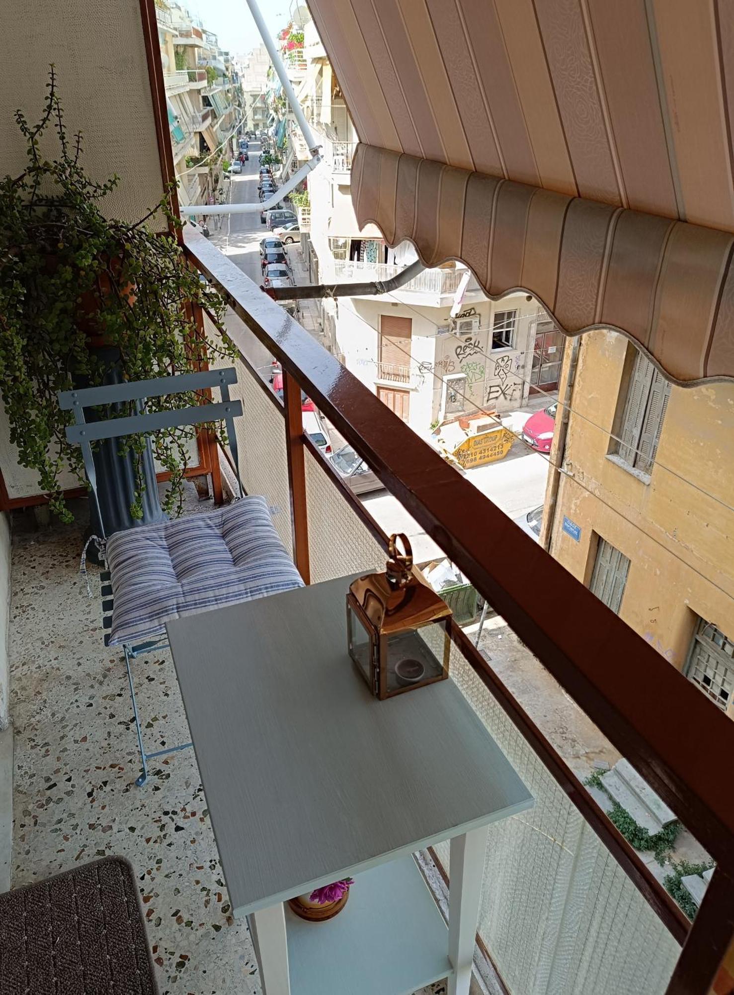 Metro Station Panormou Comfortable Max Two Guests Apartment *