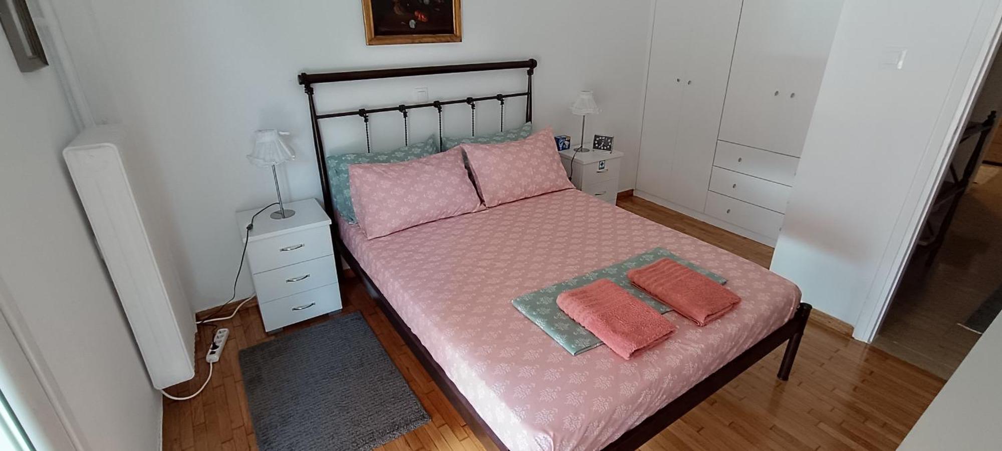 Apartment Metro Station Panormou Comfortable Max Two Guests